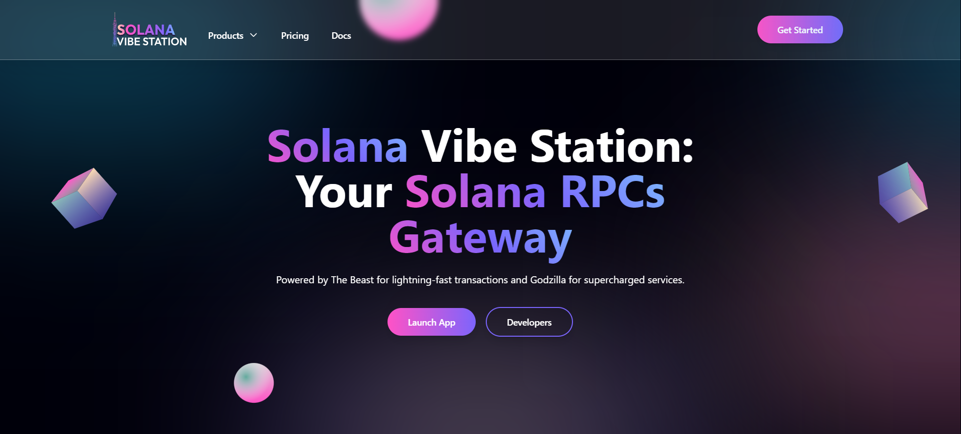 Solana Vibe Station